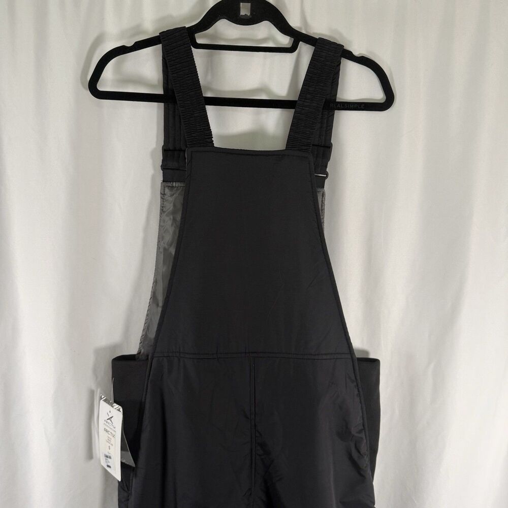 New Arctix Snow Bib Men's Small Black Wind Water Resistant Zip Pocket - Picture 11 of 11